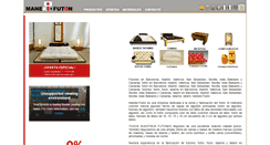 Desktop Screenshot of maneki-futon.com